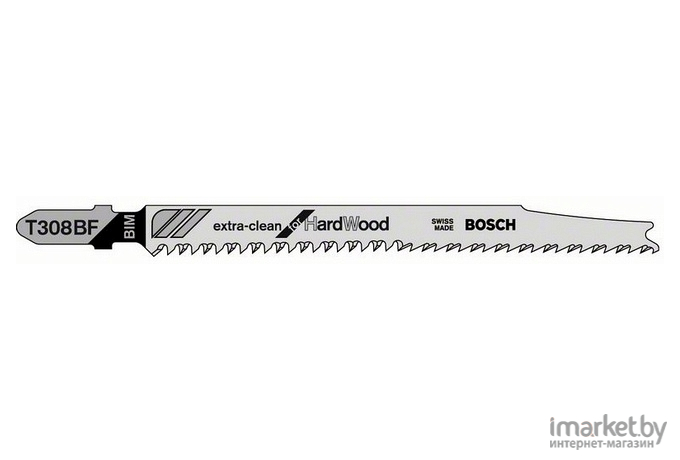 Пилка для лобзика Bosch Т308 ВF Extra-Clean for Hard Wood 117 2.2 XC 25 шт [2.608.636.570]