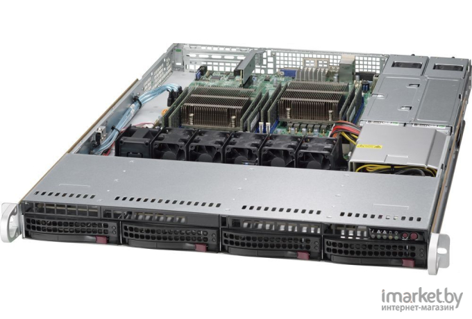 Корпус для компьютера Supermicro CSE-815TQC-R706WB