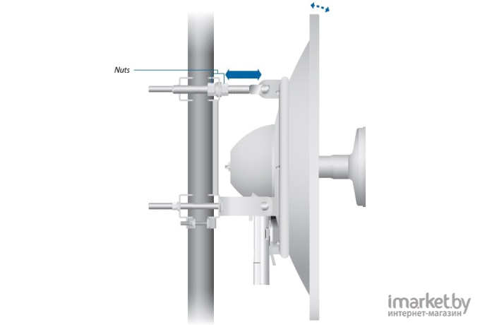 Антенна беспроводной связи Ubiquiti Dish Airmax RD-5G34