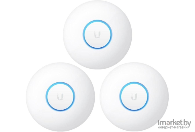 Беспроводная точка доступа Ubiquiti Wi-Fi 1733MBPS 3 Pack [UAP-NANOHD-3]