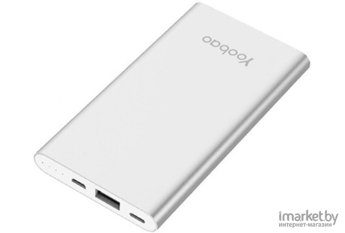 Портативное зарядное устройство Yoobao Power Bank PL8 серебристый