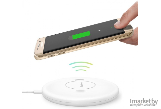 Портативное зарядное устройство Yoobao Wireless Charger D1 белый