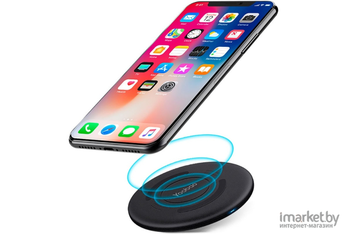 Портативное зарядное устройство Yoobao Wireless Charger D1 черный