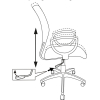 Офисное кресло Бюрократ CH-599AXSN/32G/TW-11 спинка сетка серый