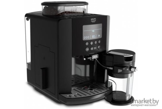 Кофемашина Krups Arabica Latte EA819N10 черный [8010000453]