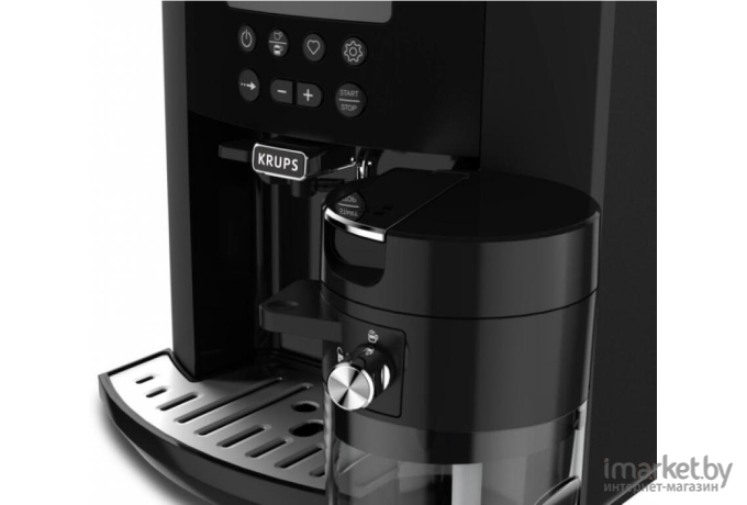 Кофемашина Krups Arabica Latte EA819N10 черный [8010000453]