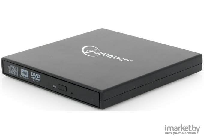 Оптический привод Gembird DVD-USB-02 черный