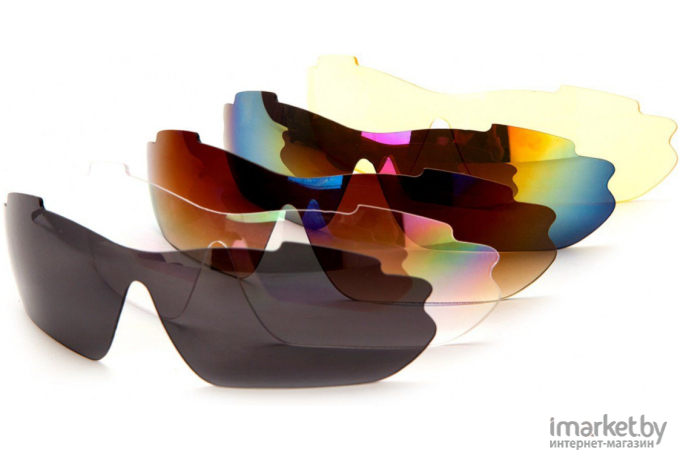 Очки солнцезащитные Bradex с 5 сменными линзами красный [SF 0154]