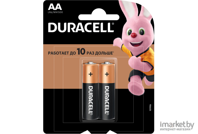 Батарейка DURACELL LR6/MN1500 2BP/AA