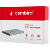 Бокс для жесткого диска Gembird EE2-U3S-3-GR Grey