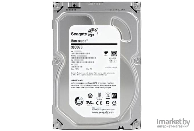 Жесткий диск Seagate Barracuda 3TB [ST3000DM001]