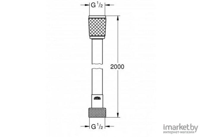 Душевой шланг Grohe Relexaflex [28155001]