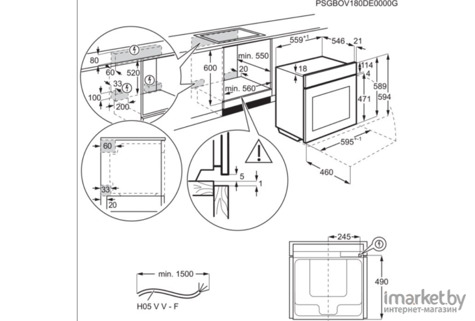 Духовой шкаф Electrolux OKE5C71V