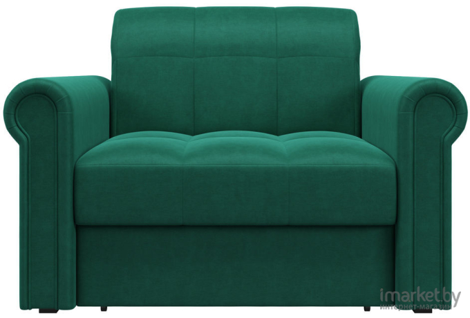Кресло-кровать Релакс Палермо 0.8 Velutto 33 изумрудный
