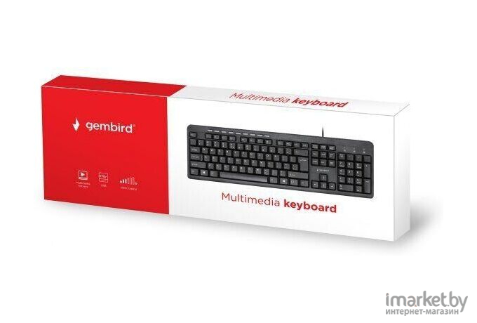 Клавиатура Gembird KB-UM-106-RU Black