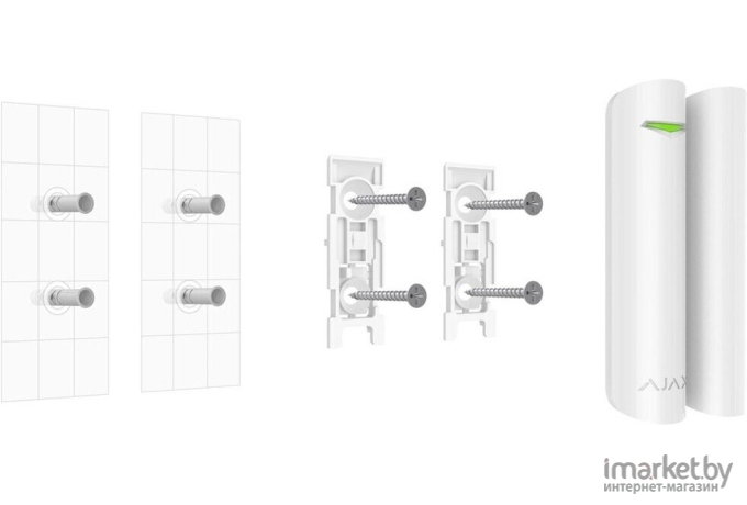 Датчик открытия Ajax DoorProtect Plus белый (9999.13.WH1)