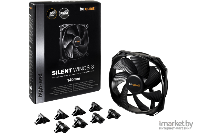 Система охлаждения be quiet! Silent Wings 3 140mm PWM [BL067]