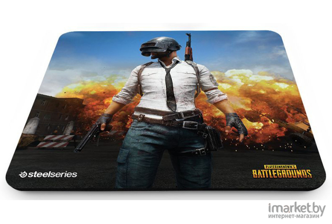 Коврик для мыши SteelSeries QcK+ PUBG Miramar Edition рисунок [63808]