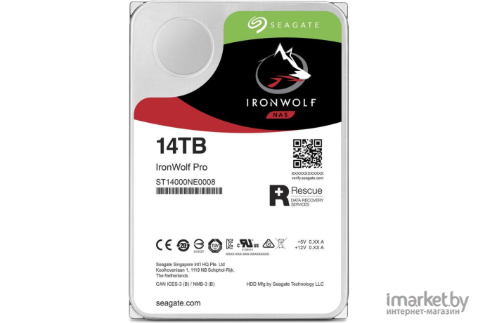 Жесткий диск Seagate Original Ironwolf Pro 14TB [ST14000NE0008]