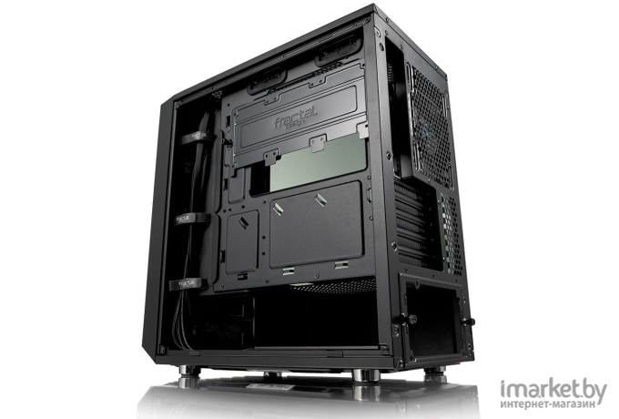 Корпус для компьютера Fractal Design Meshify Mini C TG без БП черный [FD-CA-MESH-C-MINI-BKO-TGD]