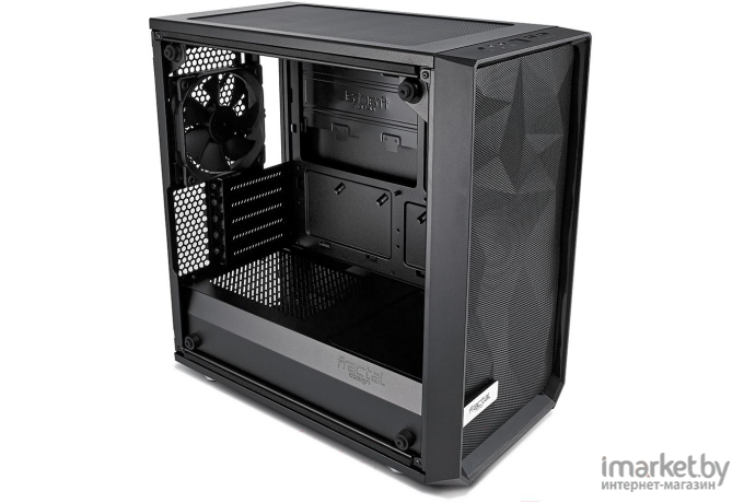 Корпус для компьютера Fractal Design Meshify Mini C TG без БП черный [FD-CA-MESH-C-MINI-BKO-TGD]