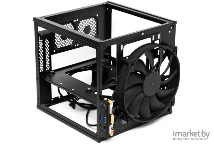 Корпус для компьютера Thermaltake Core V1 без БП черный [CA-1B8-00S]