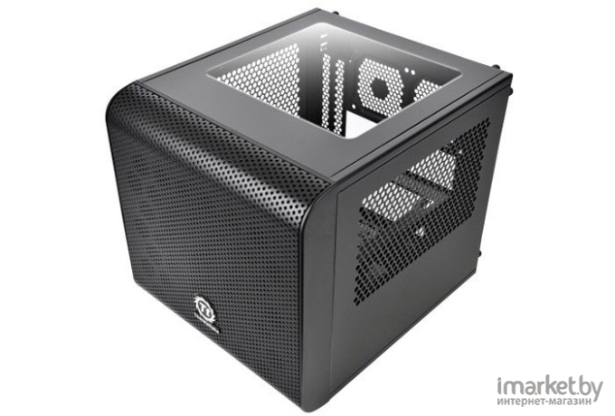 Корпус для компьютера Thermaltake Core V1 без БП черный [CA-1B8-00S]