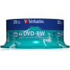 Оптический диск Verbatim DVD-RW 4.7Gb 4x Cake Box 25 шт [43639]