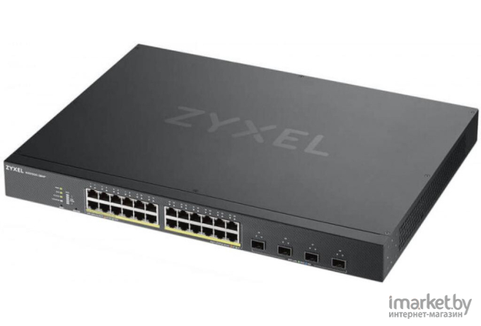 Коммутатор Zyxel NebulaFlex XGS1930-28HP-EU0101F 24G 4SFP+ 24PoE+ 375W управляемый