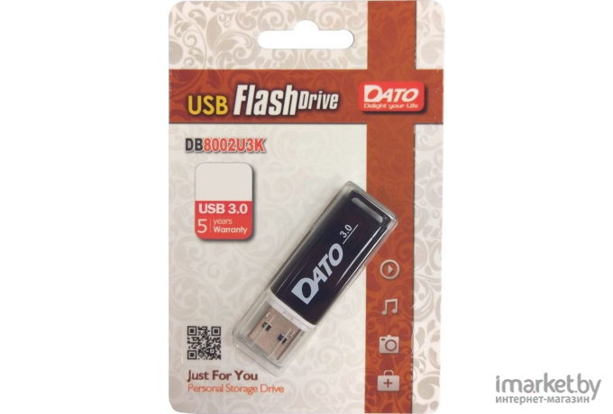 Usb flash Dato DB8002U3 64 Gb черный [DB8002U3K-64G]