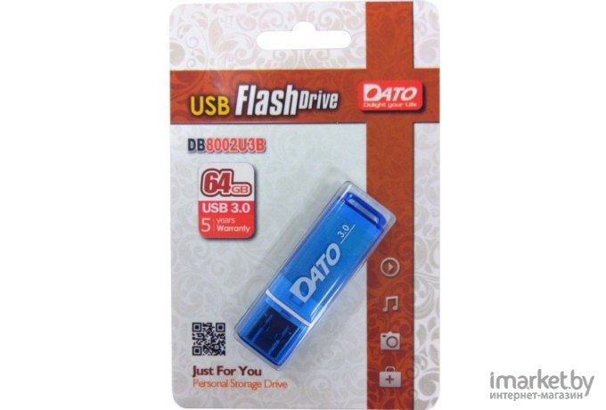 Usb flash Dato DB8002U3 128 Gb синий [DB8002U3B-128G]