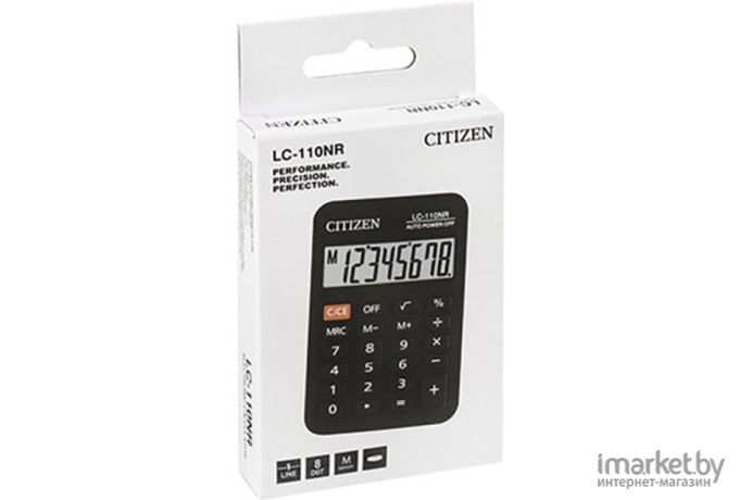 Калькулятор Citizen LC-110NR черный