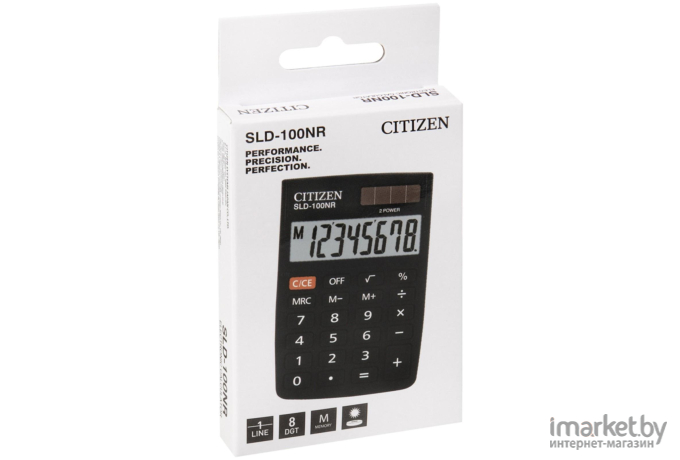 Калькулятор Citizen SLD-100NR черный