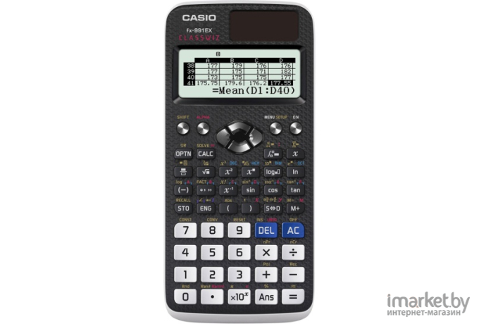 Калькулятор Casio Classwiz FX-991EX черный [FX-991EX-S-ET-V]