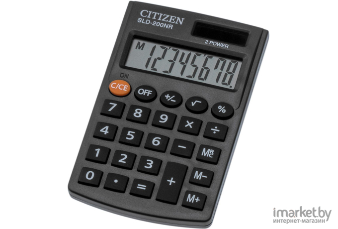 Калькулятор Citizen SLD-200NR черный