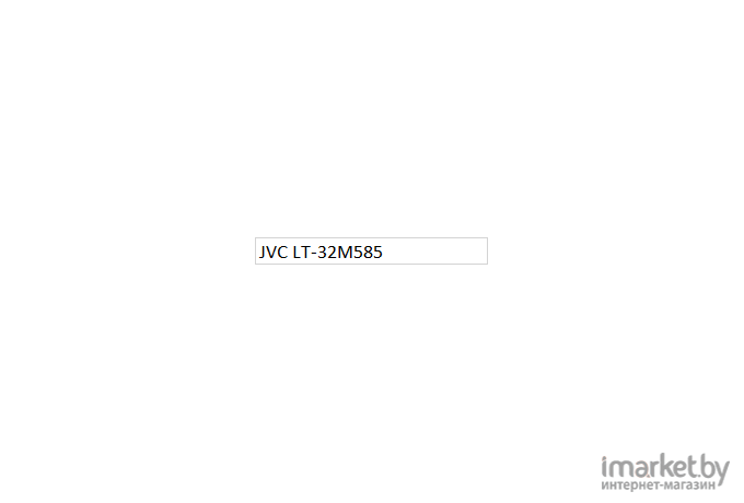 Телевизор JVC LT-32M585 Black