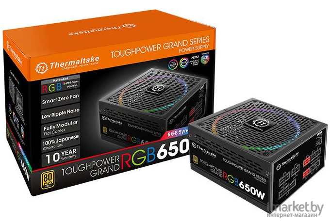 Блок питания Thermaltake Toughpower Grand 650W [PS-TPG-0650FPCGEU-S]