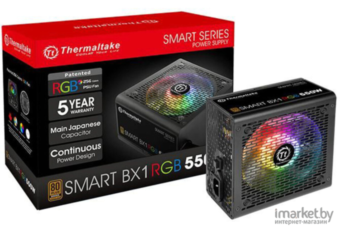 Блок питания Thermaltake Smart BX1 550W [PS-SPR-0550NHSABE-1]