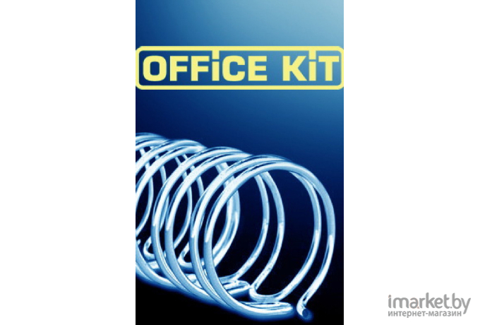 Пружина для переплета металлическая Office Kit OKPM916B черный