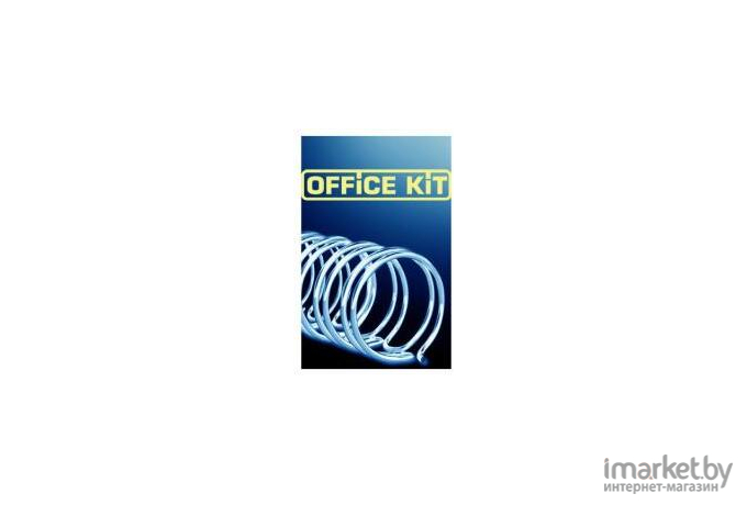 Пружина для переплета металлическая Office Kit OKPM916B черный