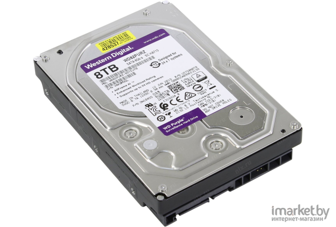 Внешний жесткий диск WD Purple 8TB [WD82PURZ]