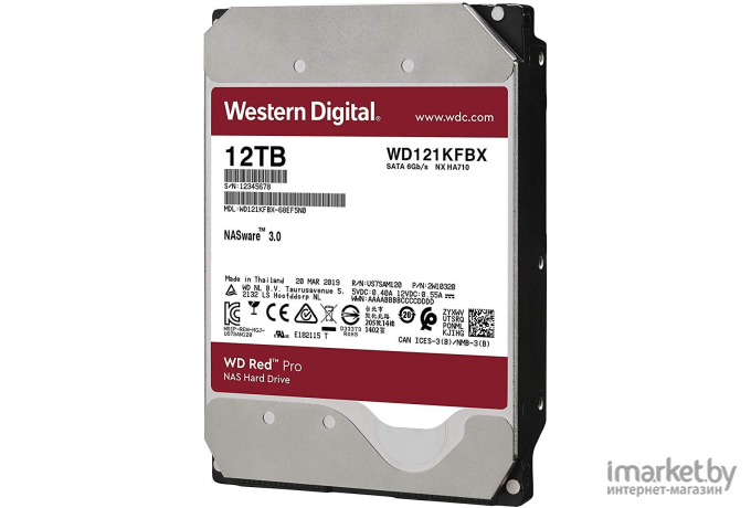 Внешний жесткий диск WD Red Pro 12 TB [WD121KFBX]