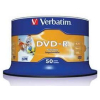 Оптический диск Verbatim DVD-R 4.7Gb 16x Printable Cake Box 50 шт [43755]