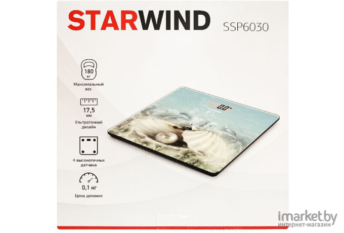 Напольные весы StarWind SSP6030 рисунок