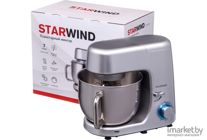 Миксер StarWind SPM8183 серебристый
