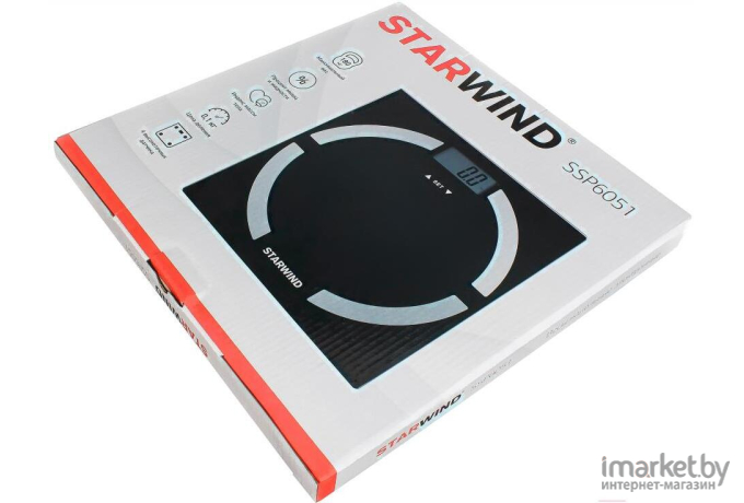 Напольные весы StarWind SSP6051 черный