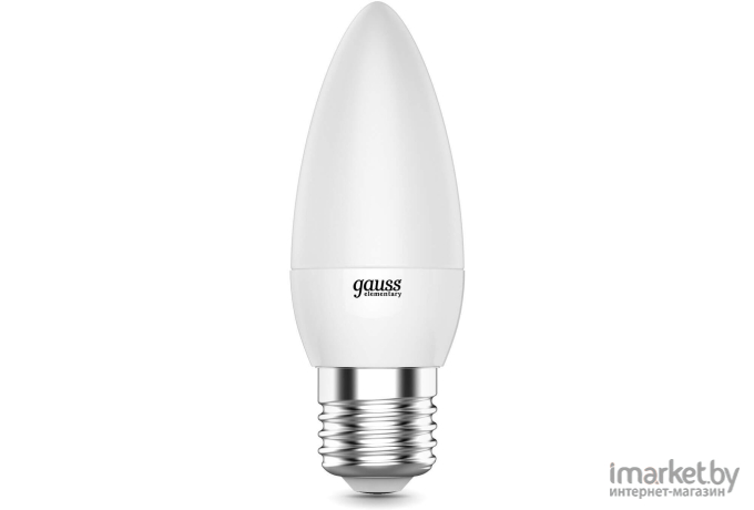 Лампа Gauss LED Elementary Candle 8W E27 4100K [33228]