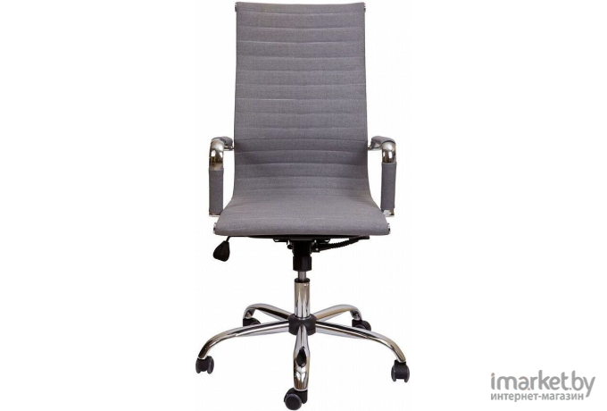 Офисное кресло Седия Elegance Chrome серый