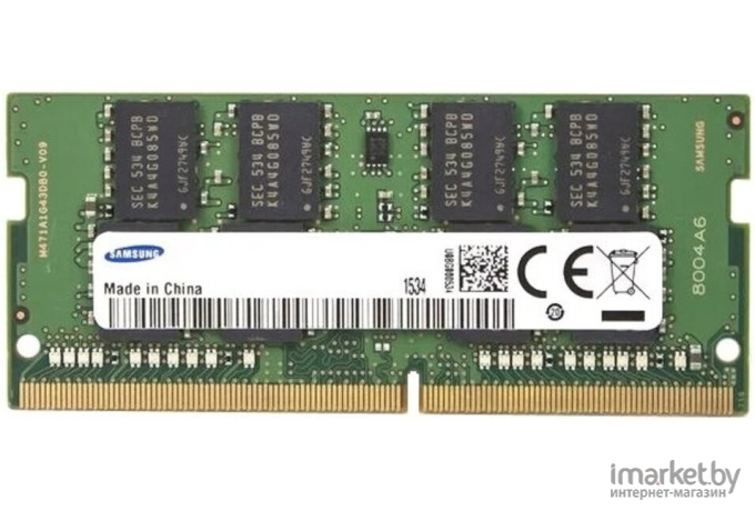 Оперативная память Samsung SO-DIMM DDR4 8 Gb PC4-21300 [M471A1K43CB1-CTD]