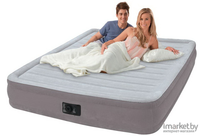Надувная кровать Intex Comfort Plush Airbed 152х203х33 см [67770]